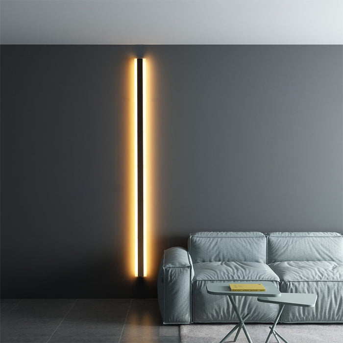 Candeeiro de parede LED longo minimalista