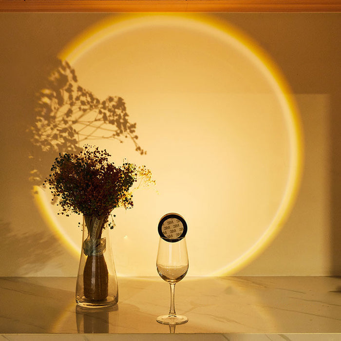 Luci a LED Armadio senza fili Luci da cucina Sotto i mobili Alimentato a batteria Luce notturna al tramonto Lampada da parete Decorazione camera da letto Armadietto