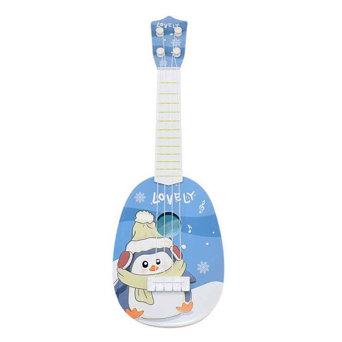 Ukelele para niños, iluminación musical, educación temprana, juguetes de guitarra