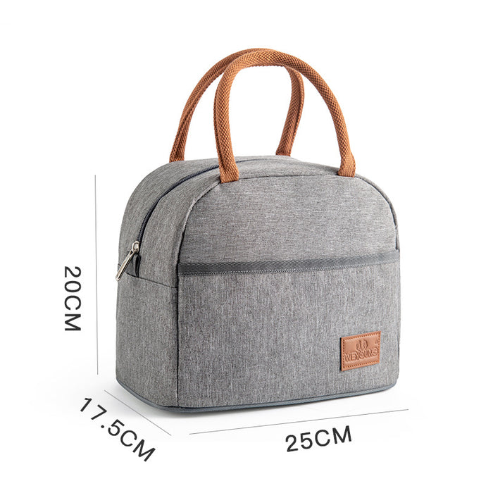 Aluminum Foil Thickened Lunch Box Bag Fresh-keeping Picnic Bag