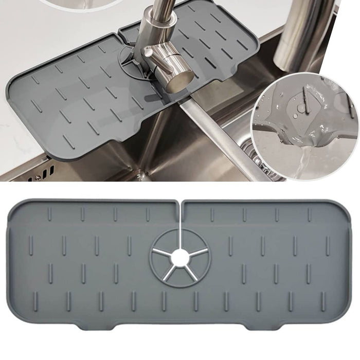 Küche Silikon Wasserhahn absorbierende Matte für Waschbecken Spritzschutz - Arbeitsplatte Schutz für Bad und Küche