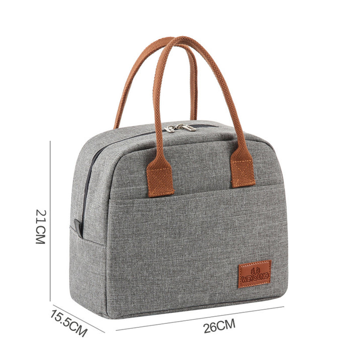 Aluminum Foil Thickened Lunch Box Bag Fresh-keeping Picnic Bag