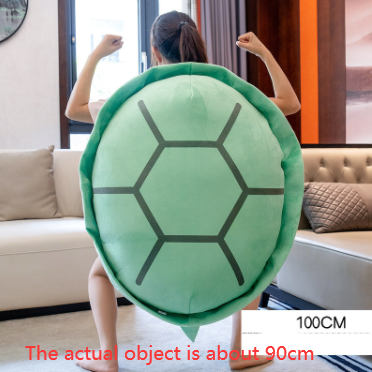 La muñeca de concha de tortuga de juguete se puede usar y acostar
