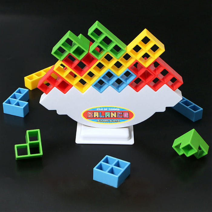 Jeux de société à empiler d'équilibre, blocs de tour pour enfants et adultes, jouets pour fêtes de famille, jeux de voyage, Puzzle pour garçons et filles, blocs de construction