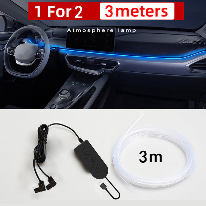 Tableau de bord de commande central de Modification de lumière d'ambiance USB de voiture