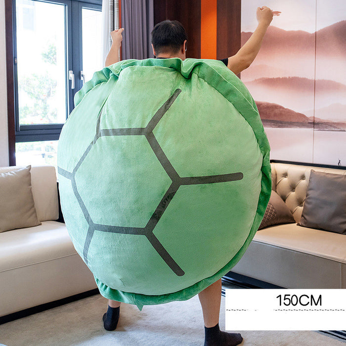 La muñeca de concha de tortuga de juguete se puede usar y acostar