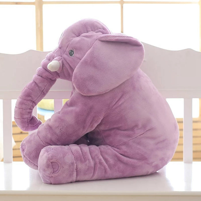 Soft comfort elephant plush toy pillow baby child sleeping companion pillow shell