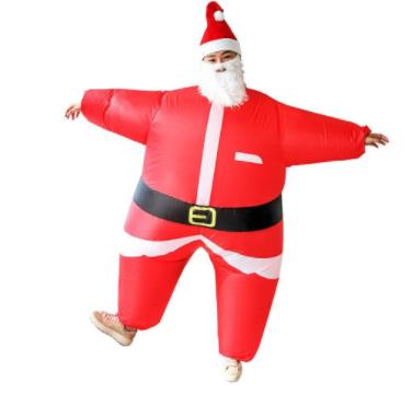 Vêtements gonflables de noël, vieil homme, bonhomme de neige, bonhomme en pain d'épice