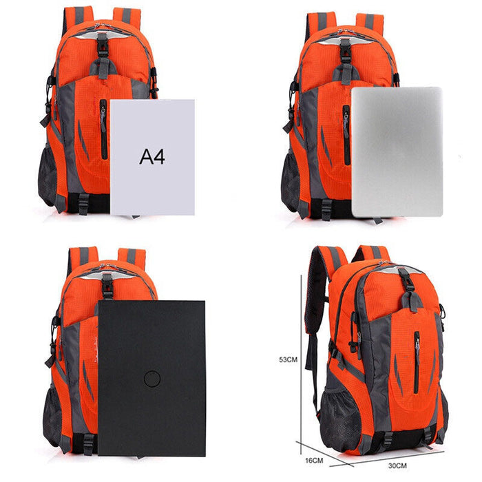 Grand sac à dos étanche de 40l, pour Camping, randonnée, marche, voyage en plein air, couleur aléatoire