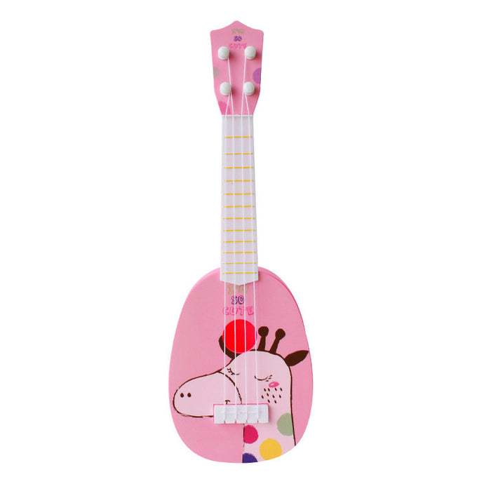Ukelele para niños, iluminación musical, educación temprana, juguetes de guitarra