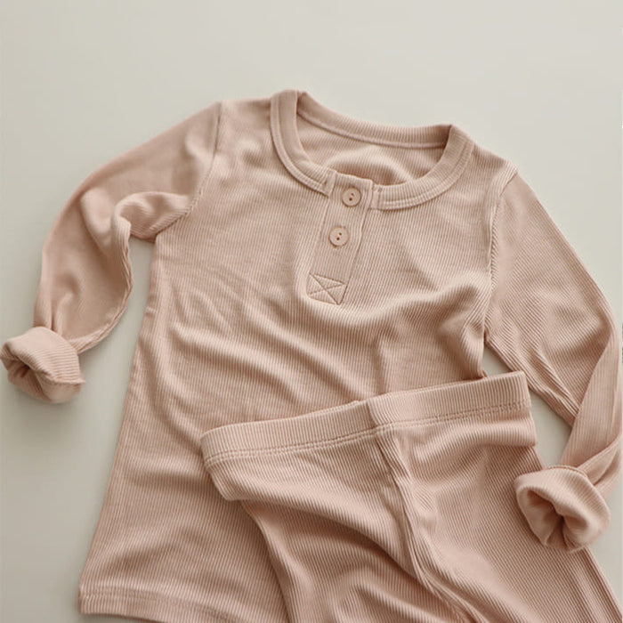 Bébé enfants pyjamas ensembles fille garçon vêtements de nuit costume automne enfants