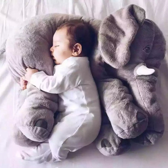 Soft comfort elephant plush toy pillow baby child sleeping companion pillow shell
