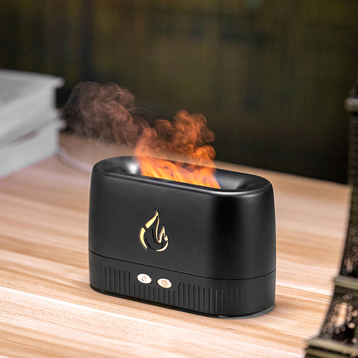 Prix ​​usine humidificateur de flamme diffuseurs d'arôme Machine maison chambre silencieux huile essentielle flamme arôme diffuseur