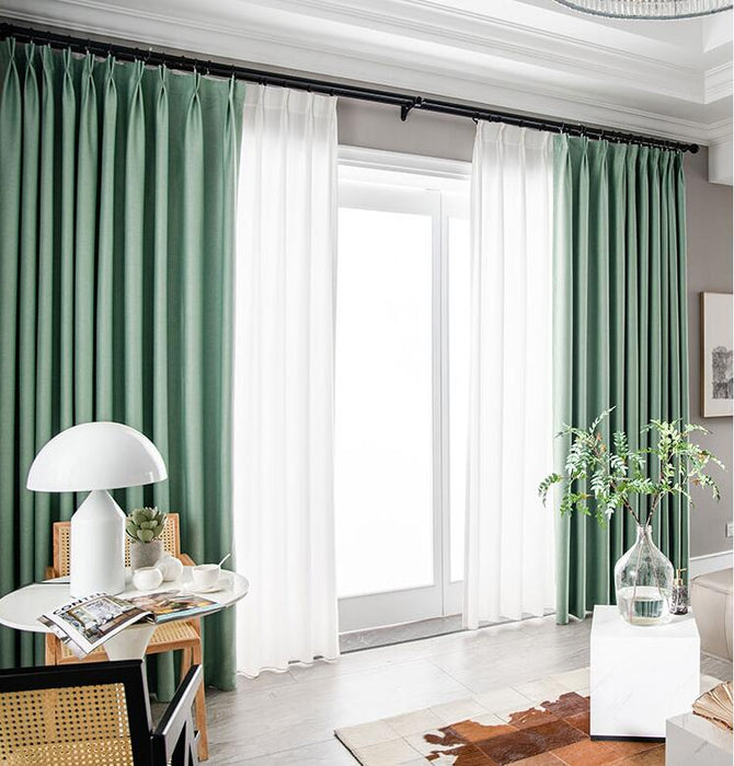 Engrossar sombreamento profissional absorvente de som super-forte cortina à prova de som para quarto