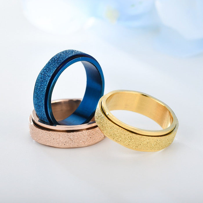 Turnable Anxiety Rings Relieve Stress Rings For Women & Men