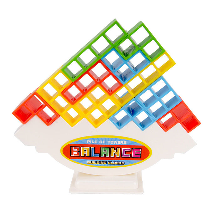 Jeux de société à empiler d'équilibre, blocs de tour pour enfants et adultes, jouets pour fêtes de famille, jeux de voyage, Puzzle pour garçons et filles, blocs de construction