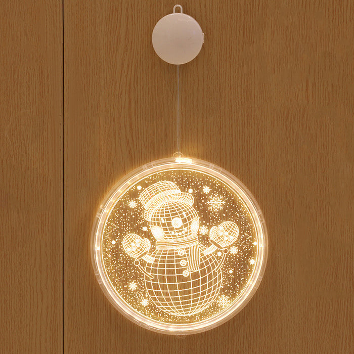 O Natal conduziu pequenas lanternas decorativas nos quartos