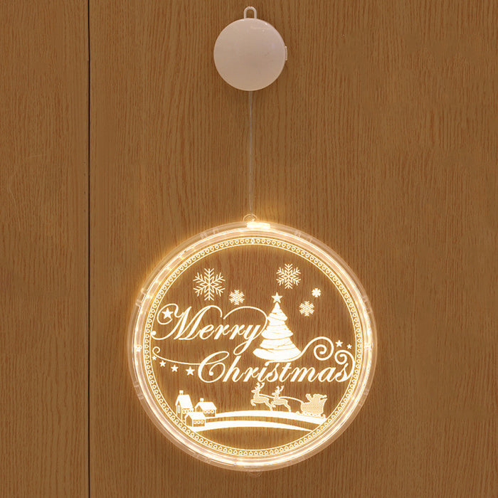 O Natal conduziu pequenas lanternas decorativas nos quartos