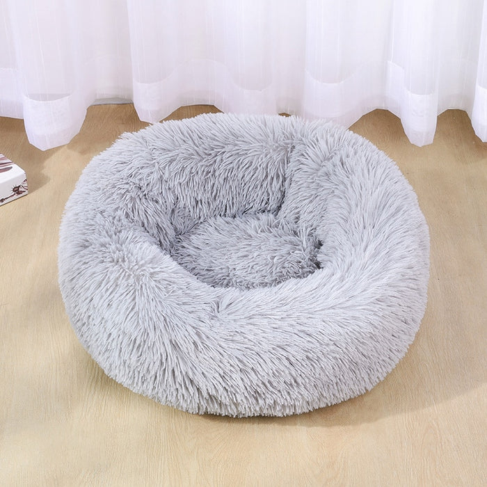 Hundebett Superweich Waschbar Lang Plüsch Haustier Zwinger Tiefschlaf Hundehaus Samtmatten Sofa Für Hundekorb Haustier Katzenbett