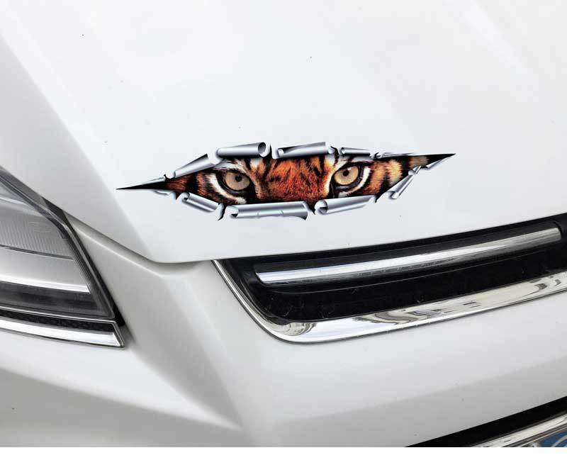 Creative Personality Funny Car Sticker Scratch Occlusion