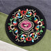10 teile/satz Runde Bestickte Stoffuntersetzer Vintage Ethnic Floral