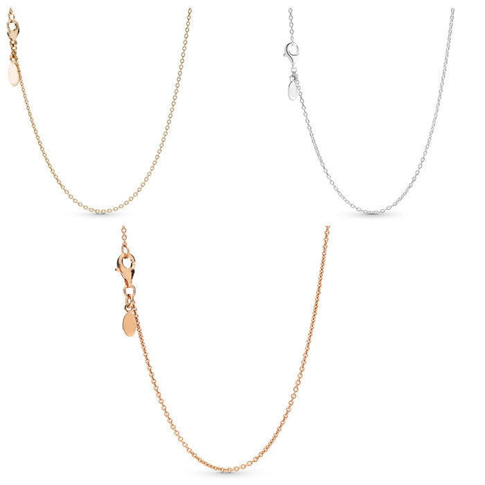 Einfacher Silber-Anhänger Schmuck Schlüsselbein Kette für Frauen