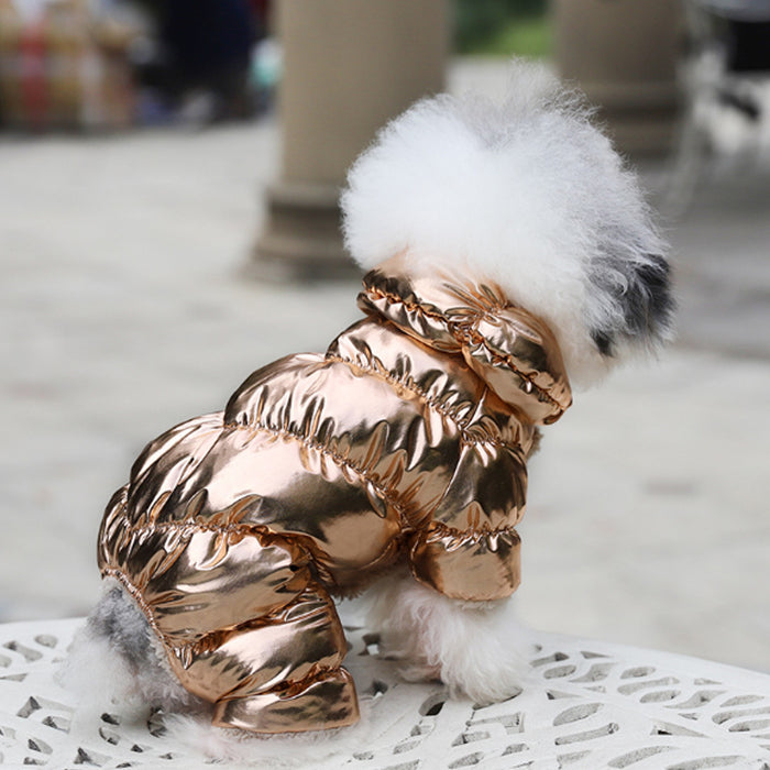 Cotton down clothing for pets