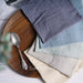 12 Stück Servietten Baumwollgaze 41 cm Serviette Musselin Geschirrtücher Abendessen Retro