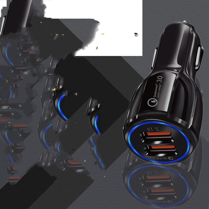 Auto-Ladegerät 6.0A Licht Usb Auto-Ladegerät Schnellladung Handy-Ladegerät Auto
