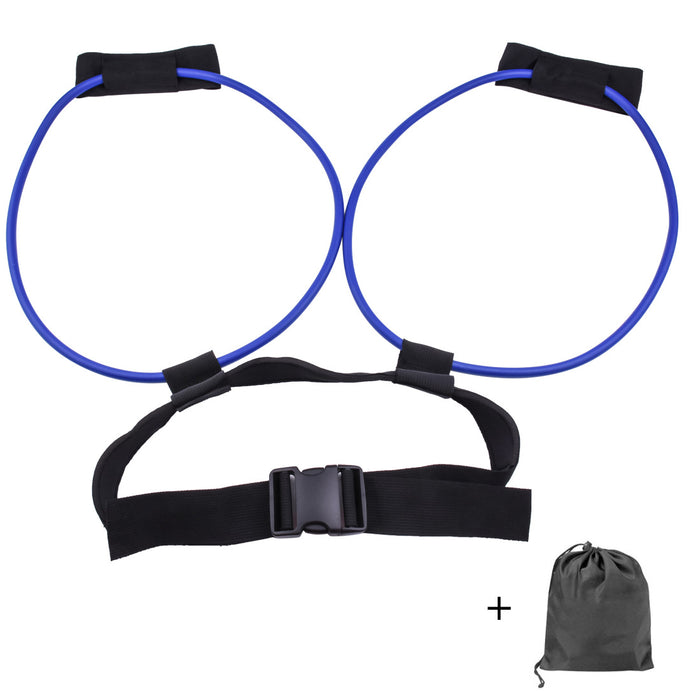 Home Fitness Men and Women Waist Booster with Leg Swimming Training Belt