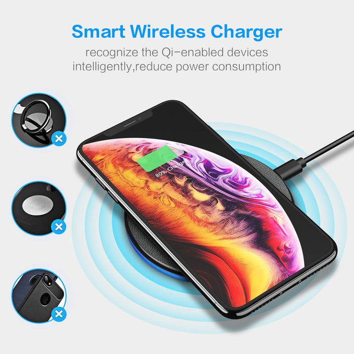 Desktop Simple Wireless Charging Handy-Ladegerät Ultra-leicht und tragbar