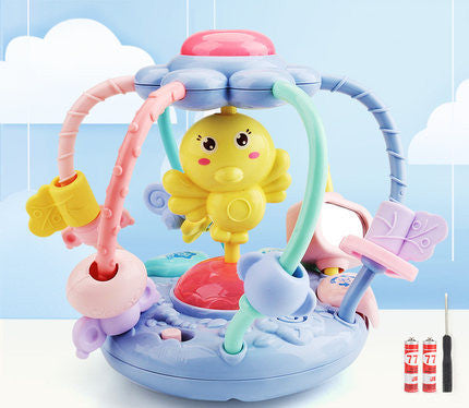 Baby-Rasselspielzeug Beißring Baby-Griff-Training Leuchtspielzeug