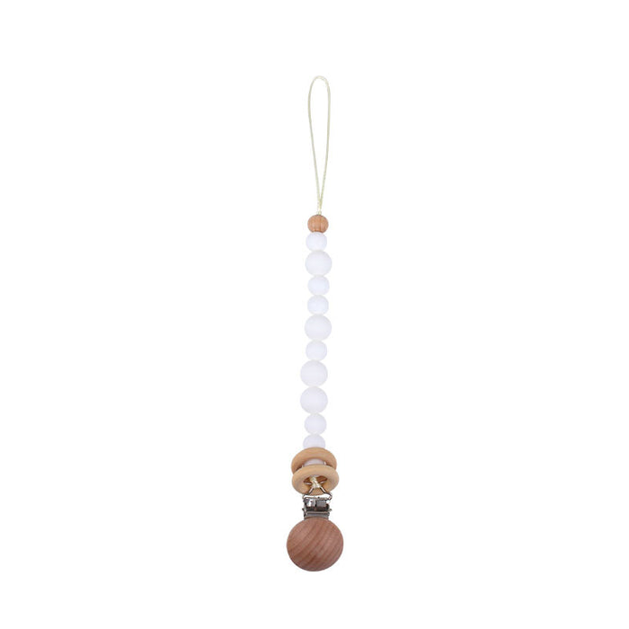 Baby Products Beruhigende Buche Holz Clip Schnullerkette