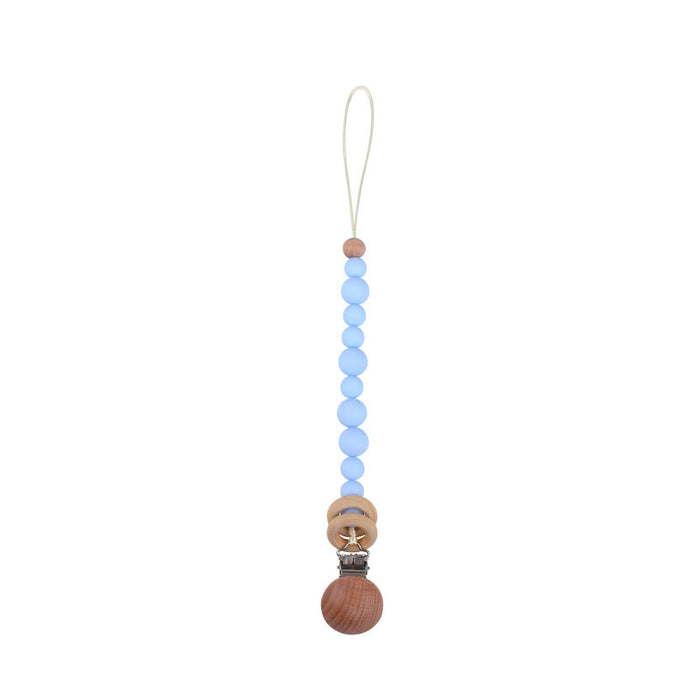 Baby Products Beruhigende Buche Holz Clip Schnullerkette