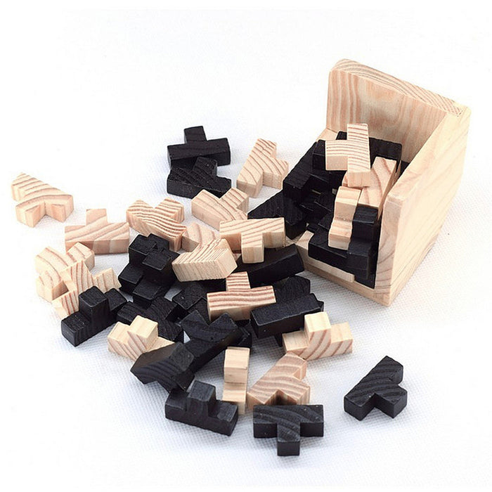 Creative 3D Puzzle Luban Interlocking Wooden Toys Early Educational Toys Puzzles