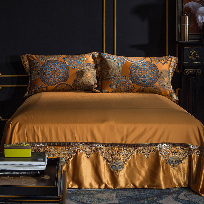 Luxuriös Heimtextil Bettwäsche Set