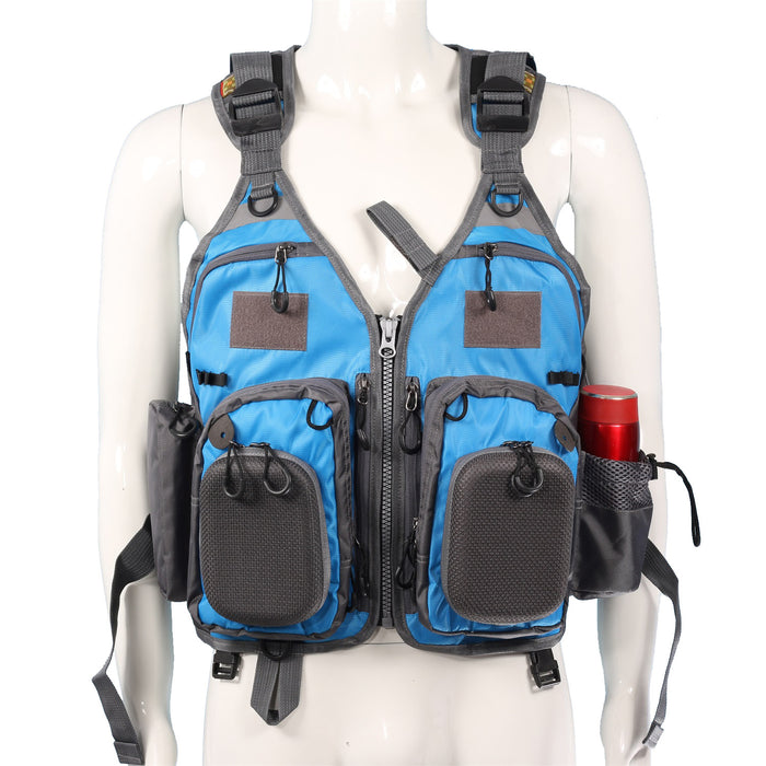 Angeln Outdoor Sport Fliegen Männer Atemschutzjacke Sicherheitsweste Überlebensweste Utility Vest