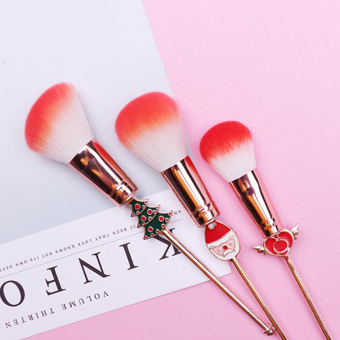 Weihnachten Elch Make-up Pinsel Set Pinsel
