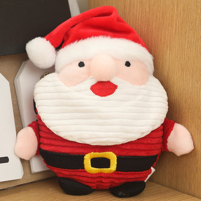 Plush Christmas dog toy with BB