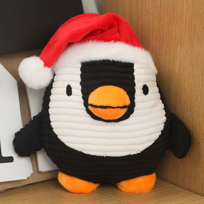 Plush Christmas dog toy with BB