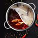 30 cm Edelstahl Hot Pot Single Layer Thicken Suppe Binaural