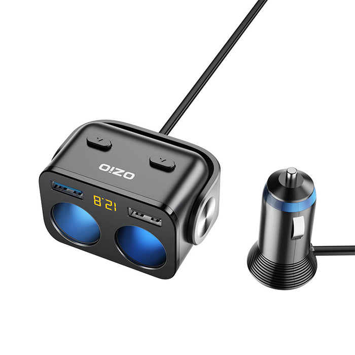 Autoladegerät mit Kabel Autoladegerät Auto eins mit zwei