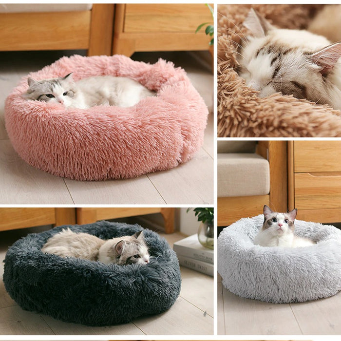Hundebett Superweich Waschbar Lang Plüsch Haustier Zwinger Tiefschlaf Hundehaus Samtmatten Sofa Für Hundekorb Haustier Katzenbett