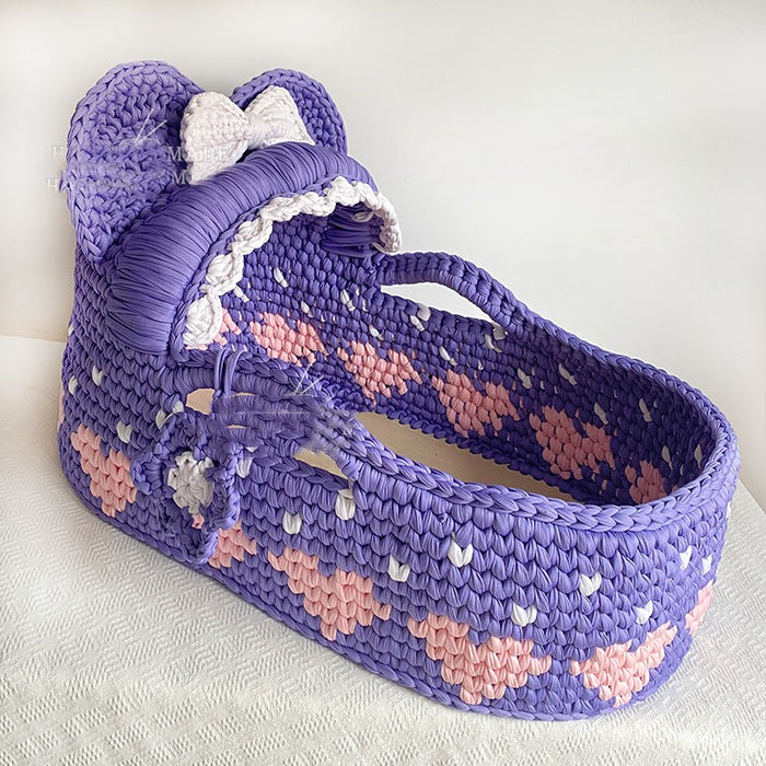 Baby bed woven material package finished product