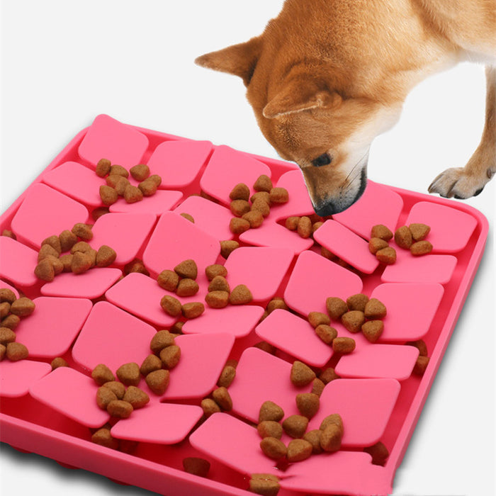 Pets Licking Plate Slow Dishes Pad Cat and Dog Harness Pet Accessories