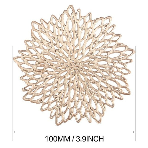 4/8pcs Pvc Löwenzahn hohl Nordic Style rutschfest Küche Tischset