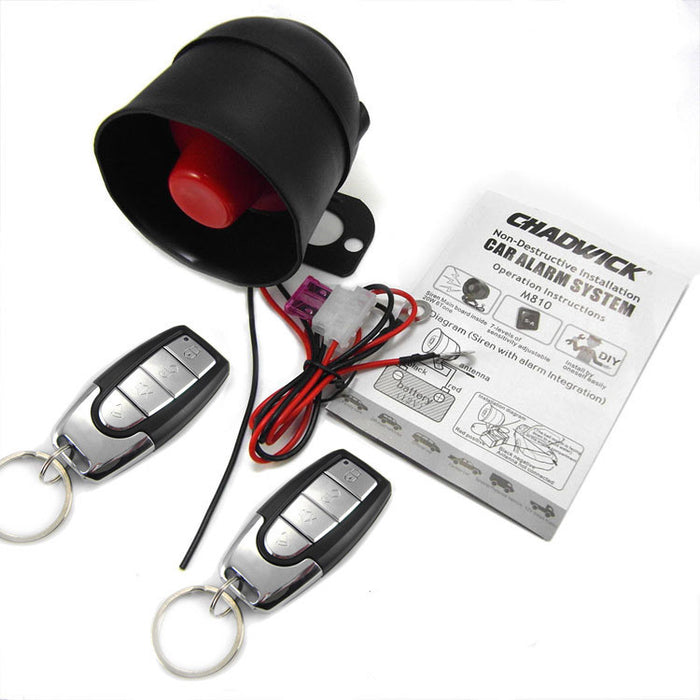 Car alarm anti-scratch touch