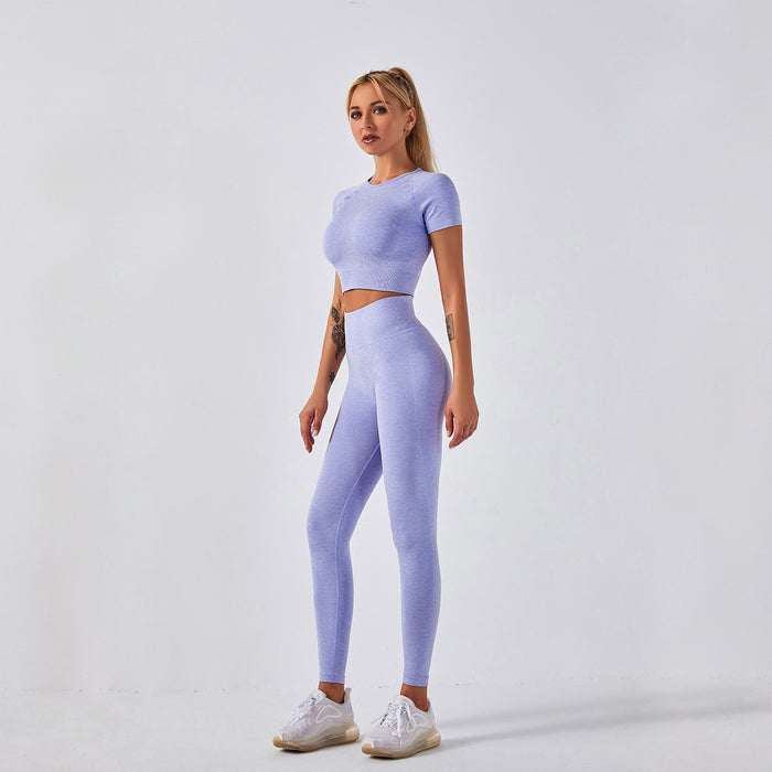 Women fitness active gym seamless botee yoga set