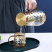 54oz Glaskrug mit Deckel Eisteekrug Wasserkrug heißes kaltes Wasser