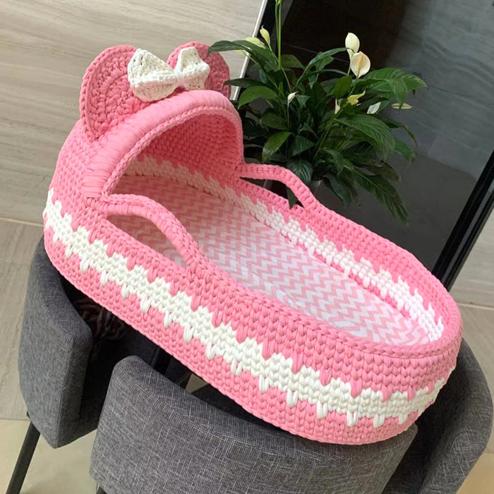 Baby bed woven material package finished product